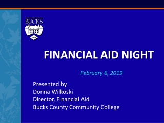 FINANCIAL AID NIGHT