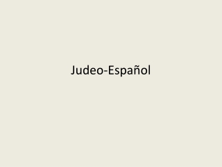 Judeo-Español