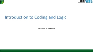 Introduction to Coding and Logic