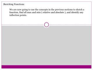 Sketching Functions