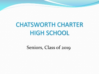 CHATSWORTH CHARTER HIGH SCHOOL