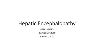 Hepatic Encephalopathy