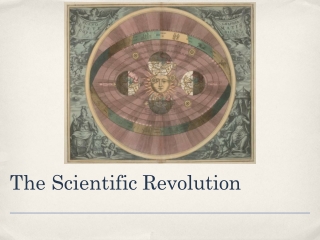 The Scientific Revolution