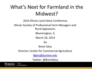 What’s Next for Farmland in the Midwest?