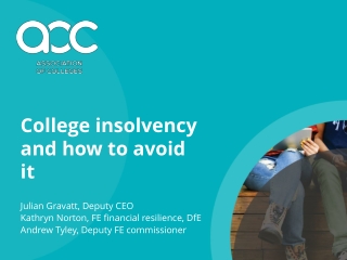 College insolvency and how to avoid it