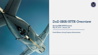 DoD SBIR/STTR Overview