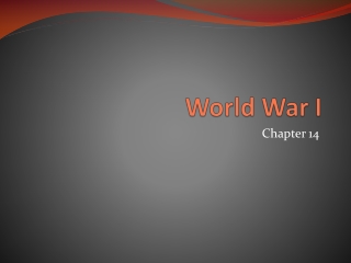 World War I