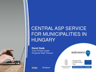 Central ASP service for municipalities in Hungary