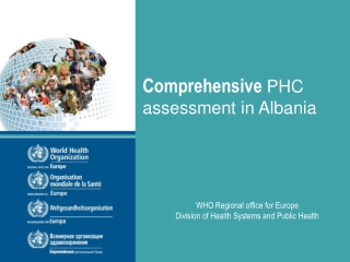 Comprehensive PHC assessment in Albania