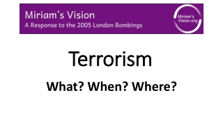 Terrorism