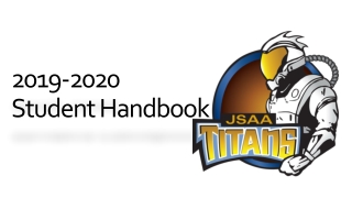 2019-2020 Student Handbook