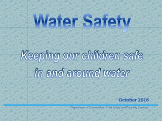 Water Safety