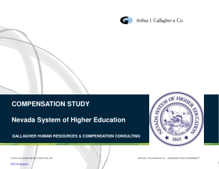 COMPENSATION STUDY Nevada System of Higher Education