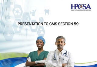 PRESENTATION TO CMS SECTION 59