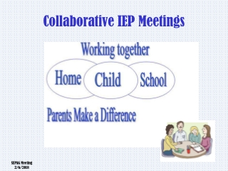 Collaborative IEP Meetings