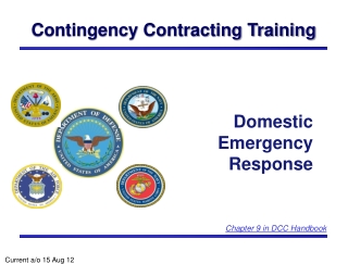 Contingency Contracting Training