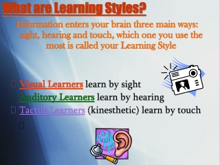 What are Learning Styles?