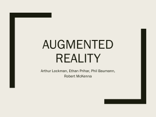 Augmented Reality