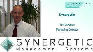 Synergetic Tim Dawson Managing Director