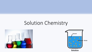 Solution Chemistry