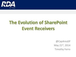 The Evolution of SharePoint Event Receivers
