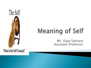 Meaning of Self