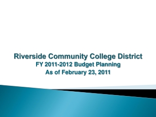 Riverside Community College District