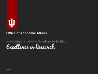 Excellence in Research