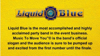 Wedding Entertainment San Diego - Liquid Blue