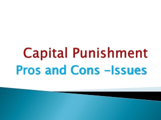 Capital Punishment