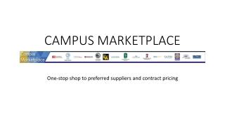 CAMPUS MARKETPLACE