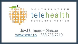 Lloyd Sirmons – Director setrc – 888.738.7210