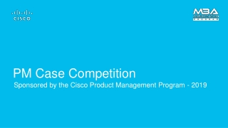 PM Case Competition