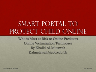 Smart Portal To Protect Child Online