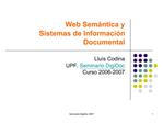 Web Sem ntica y Sistemas de Informaci n Documental