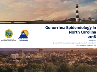 Gonorrhea Epidemiology in North Carolina 2018