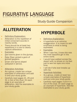 Figurative Language