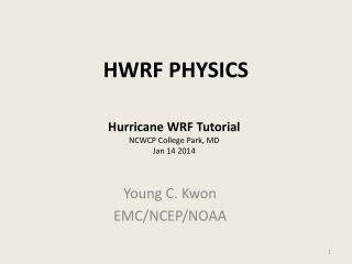 HWRF PHYSICS