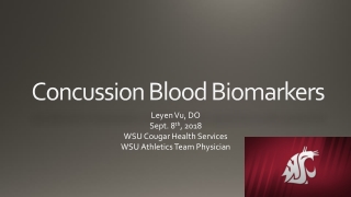 Concussion Blood Biomarkers