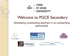 Welcome to PGCE Secondary