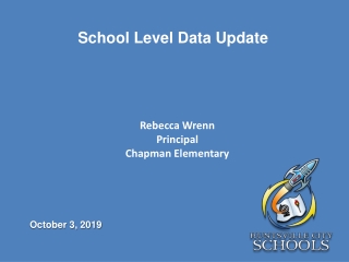 School Level Data Update