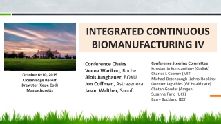 Integrated Continuous Biomanufacturing IV