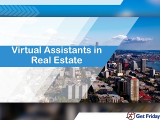 Virtual Personal Assistant in Real Estate Industry