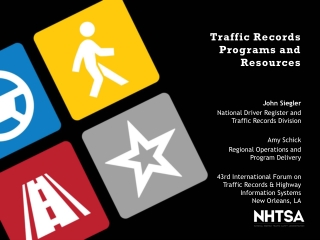 Traffic Records Programs and Resources