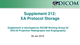 Supplement 212: XA Protocol Storage