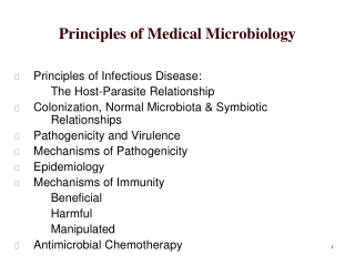 Principles of Medical Microbiology