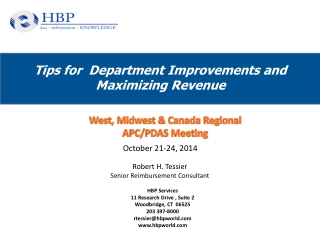 Tips for Department Improvements and Maximizing Revenue