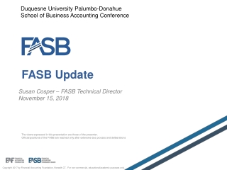 FASB Update