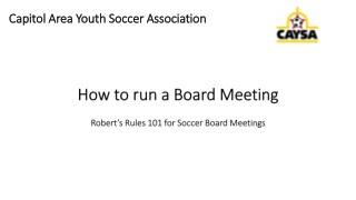 Capitol Area Youth Soccer Association