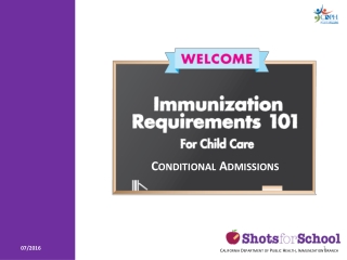 California Department of Public Health, Immunization Branch